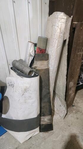 Rolls of building related materials
