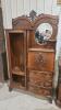 Antique desk/curio cabinet