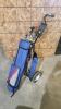 Golf clubs w cart
