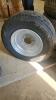 235/75R17.5 Commercial tire 8 bolt steel rim 80% tread