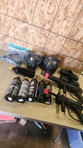 Paintball set