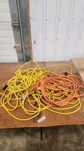 4 Extension cords