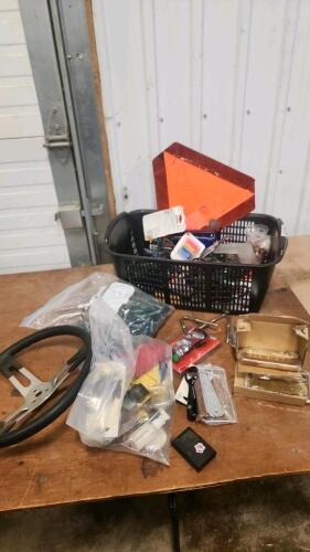 Christmas lights, assorted housewares