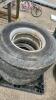 2- 425/65R22.5 Wheels