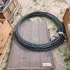 11- 4' pcs of steel, 75' 1" poly pipe