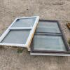 2- 33"x48" Vinyl opening windows
