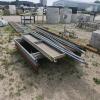 12 Scaffold ends w cross braces & platforms