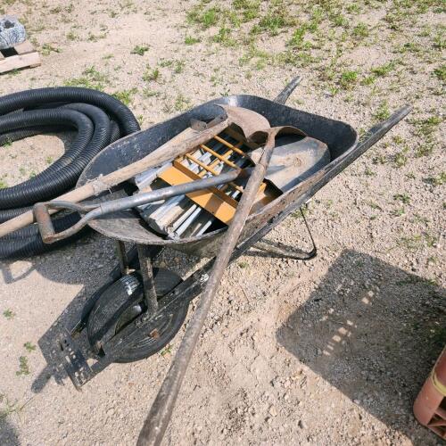 Wheelbarrow w contents