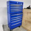 Mastercraft locking toolbox w keys 30"W 18"D 61"H