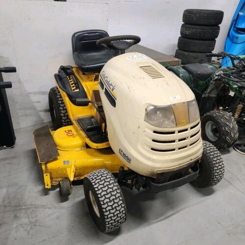 50" 26 hp Cub Cadet riding mower running order