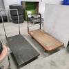 2 2'x4' Metal carts