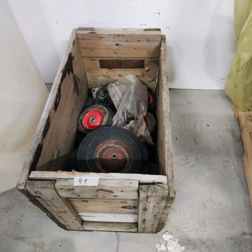 Various sized wheels