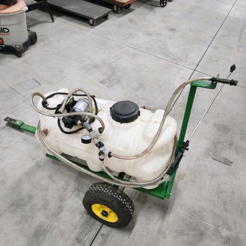 25 Gal tow behind sprayer
