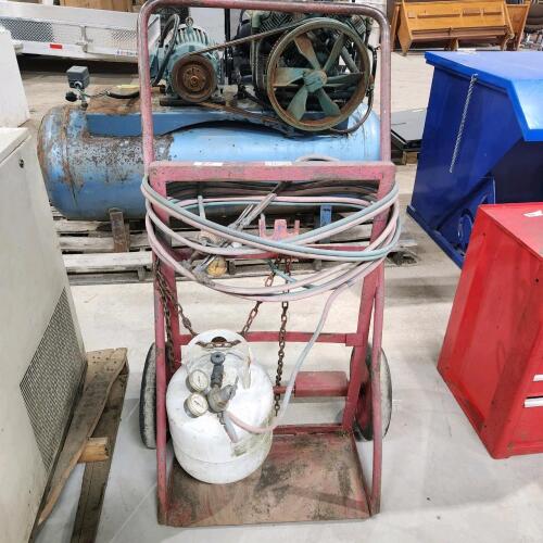 Cutting torch w cart
