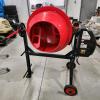 Electric cement mixer as new