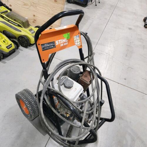 Pressure washer as is