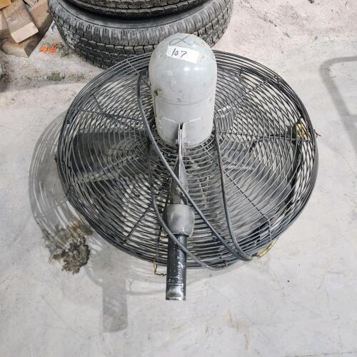 24" Basket fan