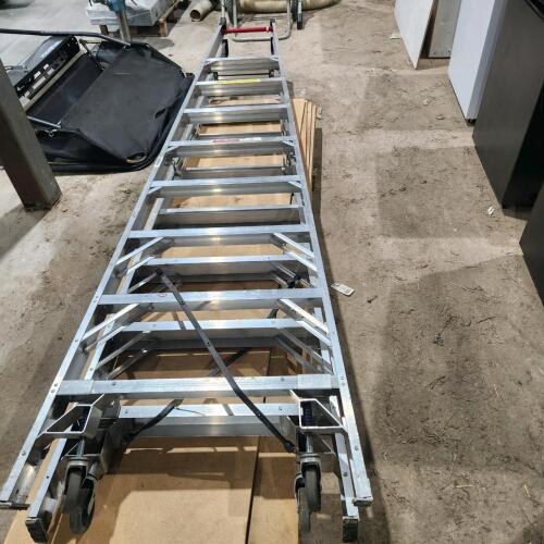 8' Rolling alum ladder