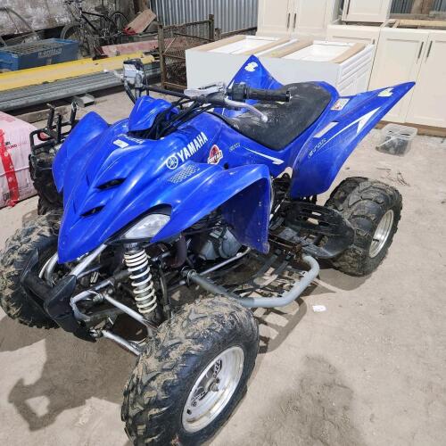 2002 Yamaha raptor 350, not starting, no ownership