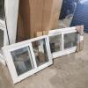 2 vinyl opening windows, 30"W 23"H, 22"W 44"H