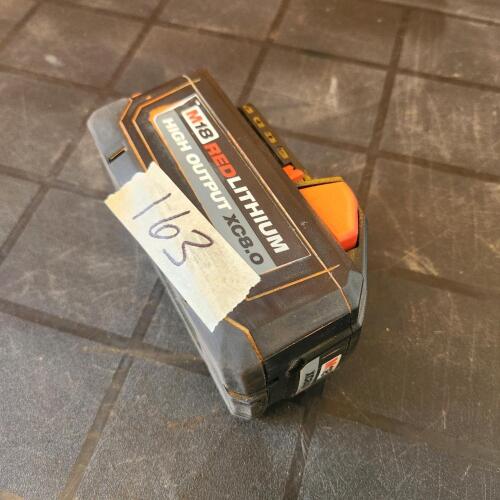 Used 18v Milwaukee 8ah battery