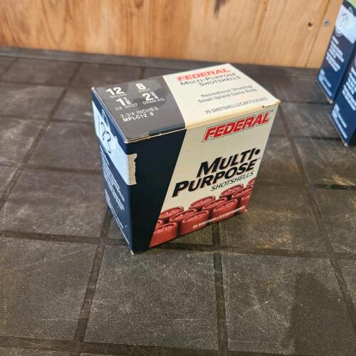 25 #8 Shotgun shells