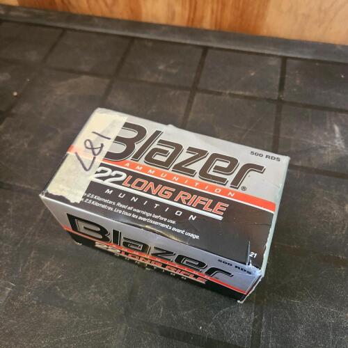 500 22 Long rifle bullets