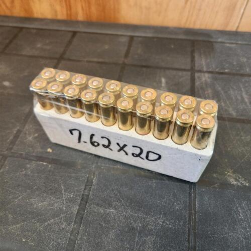 20 7.62 Bullets
