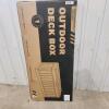 Unassembled deck box 47"x22"
