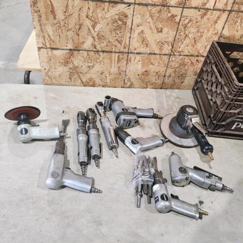 Assorted air tools