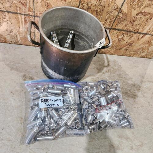 1/4, 3/8", 1/2" sockets