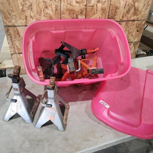 Various jack stands