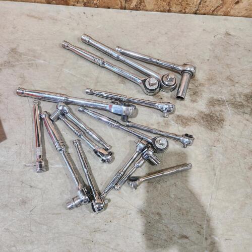 1/4", 1/2", 3/8" Ratchets
