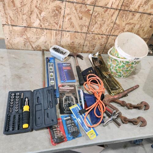 Assorted tools