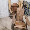 2 Adirondack chairs