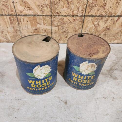 White Rose tins