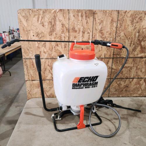 Echo backpack sprayer