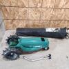 Tractor lawn sprinkler as new, camp chair