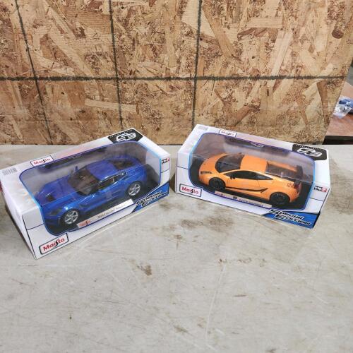 2 Diecast cars