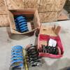 Helper spring coils