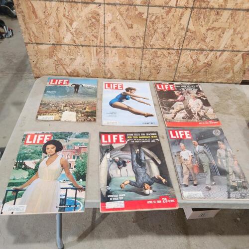 Vintage life magazines
