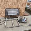 120V Heater, boat ladder, air compressor