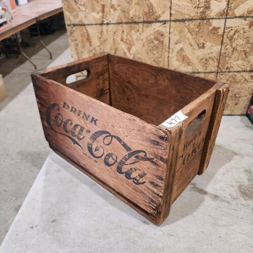Older Coca-Cola crate