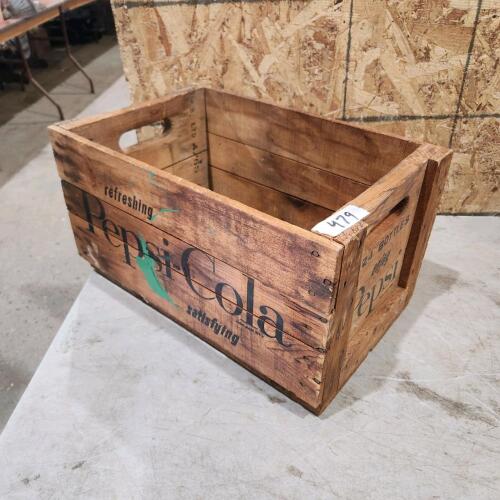 Pepsi cola crate