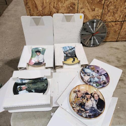Elvis & otger collector plates