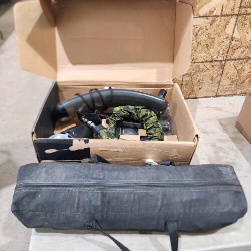 Paintball accessories & tent