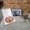 Coca-Cola plate, sealed friends puzzle, John Leclair player