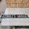6"x36" Heavy metal sign