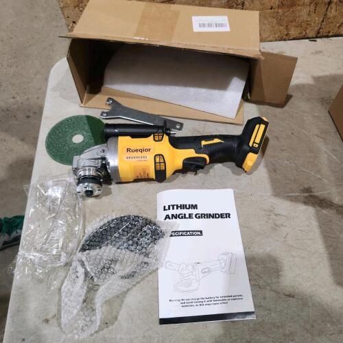 Lithium angle grinder tool only