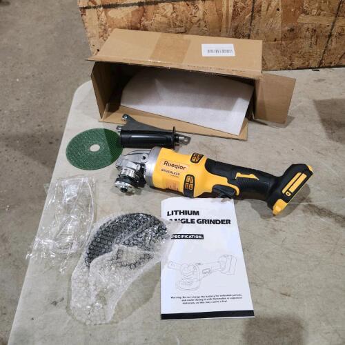 Lithium angle grinder tool only